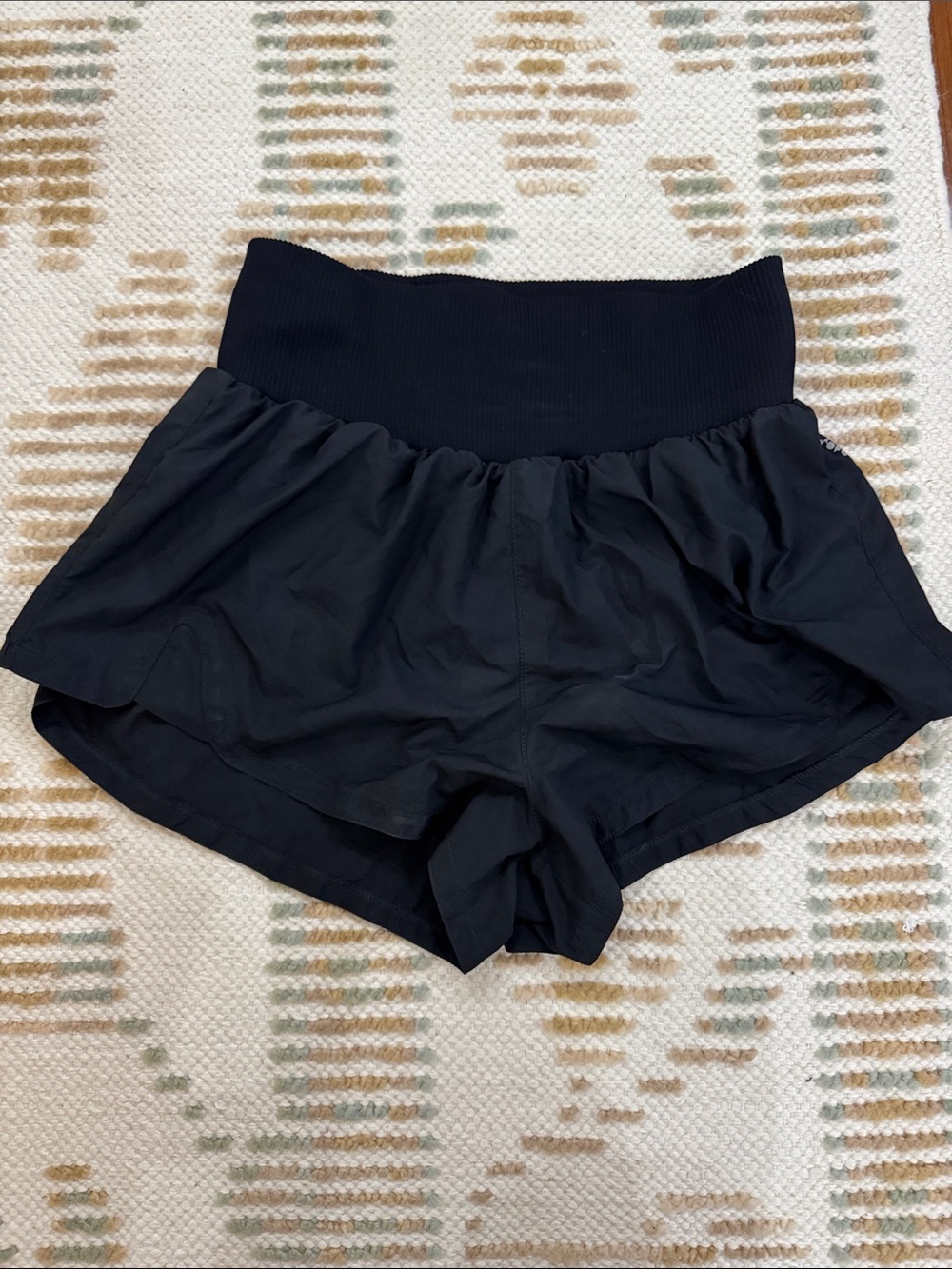 FP Movement by Free People Black High-Rise Athletic Shorts